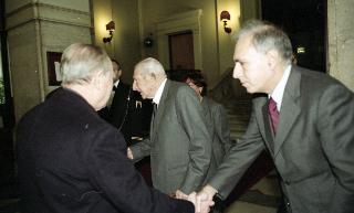 Omaggio alla Salma dell'On. Nilde Iotti, presso la camera ardente, Palazzo Montecitorio