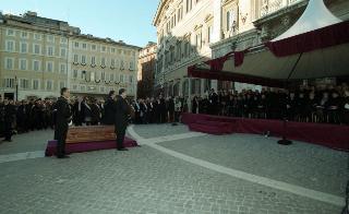 Intervento del Presidente della Repubblica ai Funerali di Stato dell'On. Nilde Iotti, Roma, Palazzo Montecitorio