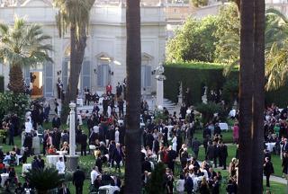 Ricevimento per le Rappresentanze Diplomatiche Estere nei giardini del Palazzo del Quirinale