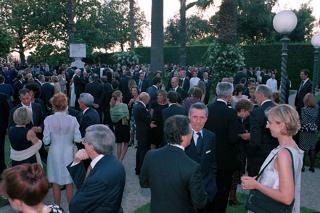 Ricevimento per le Rappresentanze Diplomatiche Estere nei giardini del Palazzo del Quirinale