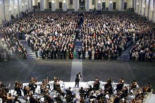 Concerto dell'Orchestra Giovanile Italiana nel Cortile d'Onore del Palazzo del Quirinale