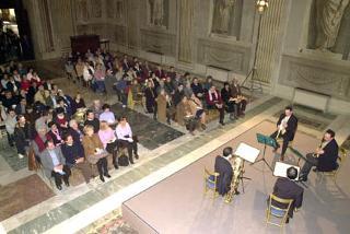 Concerto eseguito dal Quartetto di Sassofoni Accademia nella Cappella Paolina