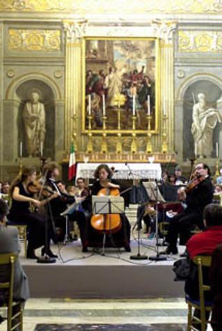 Concerto eseguito dal Quartetto Klimt nella Cappella Paolina
