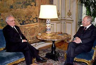 Il Presidente Ciampi a colloquio con Edward Fenech Adami, Primo Ministro della Repubblica di Malta