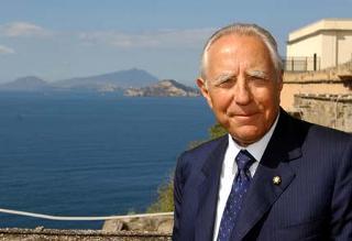 Il Presidente della Repubblica Carlo Azeglio Ciampi in visita a Napoli