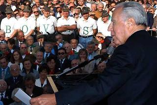 Il Presidente Ciampi durante il suo intervento