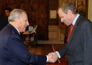 Il Presidente Ciampi riceve il nuovo Segretario generale della NATO, Jaap de Hoop Scheffer