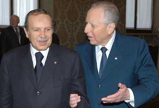 Il Presidente Ciampi con Abdelaziz Bouteflika, Presidente della Repubblica Algerina Democratica e Popolare