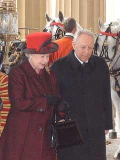 Il Presidente Ciampi con S.M. la Regina Elisabetta II a Buckingham Palace