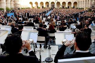 Un momento del Concerto per la Festa Nazionale della Repubblica alla presenza del Presidente della Repubblica Carlo Azeglio Ciampi e della moglie Franca