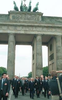 Visita ufficiale del Presidente della Repubblica nella Repubblica Federale di Germania. Il Presidente Ciampi visita la città di Berlino