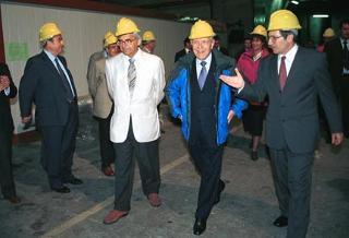 Visita ai Laboratori dell'Istituto Nazionale di Fisica Nucleare posti all'interno del Gran Sasso. Visita del Presidente della Repubblica alla Regione Abruzzo (23-24 settembre 1999)
