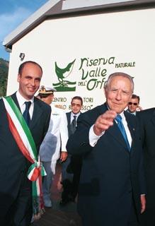 Visita alla Regione Abruzzo - Il Presidente Ciampi visita il Parco Nazionale della Maiella