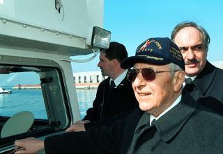 Visita del Presidente della Repubblica Carlo Azeglio Ciampi a Trieste (23-24 febbraio 2000). Visita al Porto di Trieste