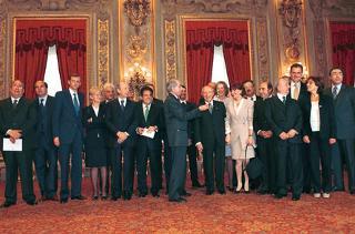 Cerimonia di giuramento del II Governo Amato
