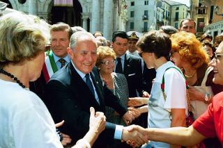 Visita del Presidente Ciampi alla Regione Veneta