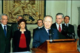 Incarico al Dott. Giuliano Amato di formare il nuovo Governo, Palazzo del Quirinale