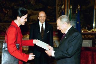 S.E. Sig.ra Elisenda V. Balmana, nuovo Ambasciatore del Principato di Andorra: presentazione delle Lettere credenziali, Palazzo del Quirinale