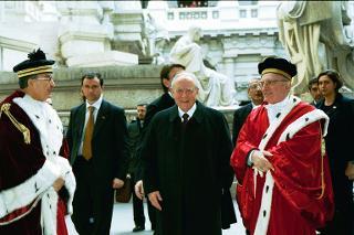 Inaugurazione dell'Anno Giudiziario 2000 della Corte Suprema di Cassazione, Roma, Palazzo di Giustizia