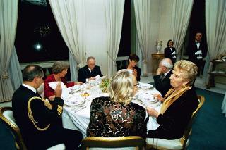 Pranzo con il Segretario Generale ed i collaboratori - Brindisi di fine anno, Palazzo del Quirinale