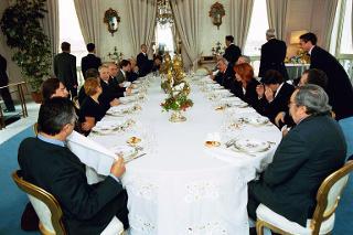 Colazione al Torrino con i giornalisti al seguito del Sig. Presidente, Palazzo del Quirinale