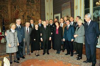 Compleanno del Presidente della Repubblica - Auguri da parte dei Consiglieri, Palazzo del Quirinale