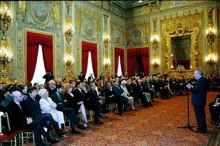 Incontro con il Consiglio di Presidenza ed i Candidati ai Premi David di Donatello 2000,  Palazzo del Quirinale