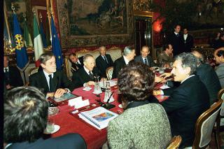 Riunione del Consiglio Supremo di Difesa, Palazzo del Quirinale
