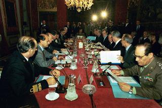 Riunione del Consiglio Supremo di Difesa, Palazzo del Quirinale