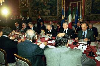 Riunione del Consiglio Supremo di Difesa, Palazzo del Quirinale