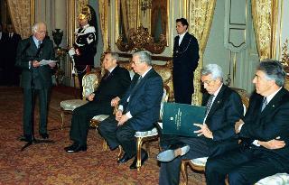 Incontro con il Prof. Fabrizio Fuga, Vice Presidente della "Business International", Palazzo del Quirinale