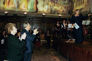 Intervento del Presidente della Repubblica al concerto dell'Orchestra da Camera del Gonfalone in occasione della riapertura dell'Oratorio del Gonfalone, Roma