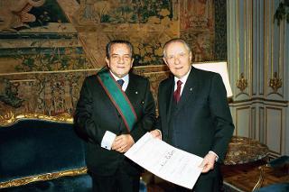 Dott. Antonio La Torre, Procuratore Generale della Corte Suprema di Cassazione: visita di congedo, Palazzo del Quirinale