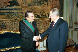 Dott. Antonio La Torre, Procuratore Generale della Corte Suprema di Cassazione: visita di congedo, Palazzo del Quirinale