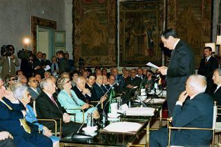 Intervento del Presidente della Repubblica alla presentazione del libro sulla figura di Pietro Nenni, nel 20° anniversario della scomparsa, Roma, Palazzo Giustiniani