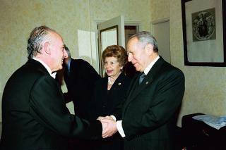 Intervento del Presidente della Repubblica al concerto del M° Maurizio Pollini, Roma, Auditorio dell'Accademia Nazionale di S. Cecilia