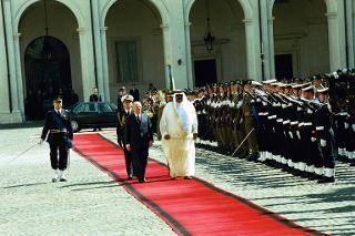Visita ufficiale di Sua Altezza Sheikh Hamad Bin Khalifa Al Thani, Emiro dello Stato del Qatar
