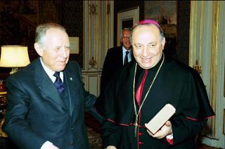 Incontro con S.E. Rev.ma Mons. Giovanni Rinaldi, nuovo Vescovo di Acerra, Palazzo del Quirinale
