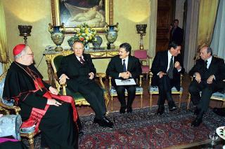 Intervento del Presidente della Repubblica al ricevimento offerto dall'Ambasciatore d'Italia presso la Santa Sede in occasione della ricorrenza della firma dei Patti Lateranensi e dell'Accordo di Revisione del Concordato, Roma, Palazzo Borromeo