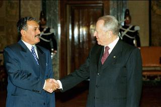 Visita ufficiale del Presidente della Repubblica dello Yemen, S.E. il Signor Ali Abdullah Saleh