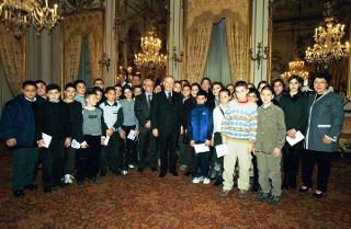 Incontro con un gruppo di studenti della Scuola Antonio Scopelliti di Reggio Calabria
