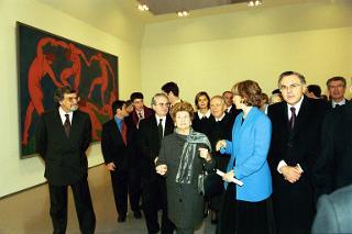 Intervento alla cerimonia di apertura delle Scuderie Papali in occasione dell'inaugurazione della Mostra "I Cento Capolavori dell'Ermitage. Impressionisti e Avanguardie alle Scuderie Papali"