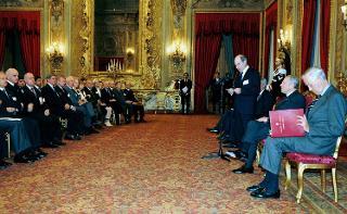 Incontro con l'Amb. Gian Paolo Tozzoli, Presidente dell'Unione Consoli Onorati in Italia, Palazzo del Quirinale
