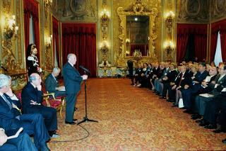 Incontro con l'Amb. Gian Paolo Tozzoli, Presidente dell'Unione Consoli Onorati in Italia, Palazzo del Quirinale