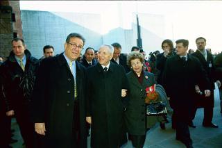 Visita del Presidente della Repubblica Ciampi alla città di Trieste