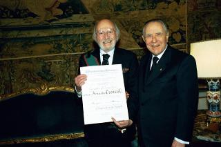 Incontro con il Maestro Armando Trovaioli e la consorte, Palazzo del Quirinale