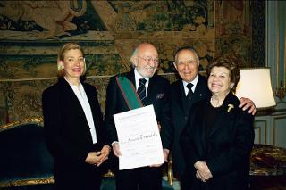 Incontro con il Maestro Armando Trovaioli e la consorte, Palazzo del Quirinale