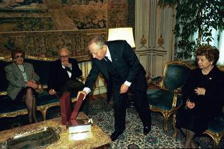 Presentazione dei primi due volumi dell'opera "Storia della civiltà Toscana" edita dalla Casa Editrice "Le Monnier, Palazzo del Quirinale