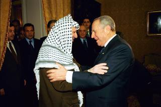 Incontro con il Presidente dell'Autorità Nazionale Palestinese, S.E. il Signor Yasser Arafat