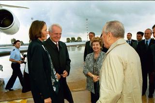 Visita del Presidente della Repubblica Federale di Germania e della Sig.ra Rau ad Agrigento ed a Palermo